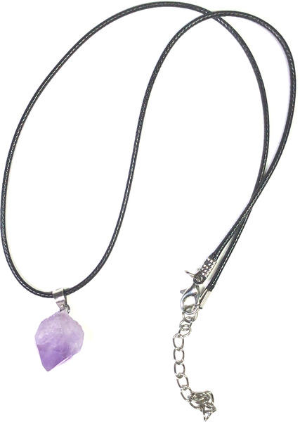 アメジスト 紫水晶 原石 ネックレス ペンダント