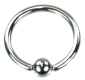 (image for) Stainless Steel body pierce 14G 12mm