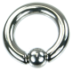 (image for) Stainless body pierced earring 4G 16mm