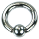 (image for) Stainless body pierced earring 6G 14mm