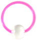 (商品画像) アクリルボディピアス 18G ピンク