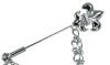 (image for) Lapel pin chain with the yuri