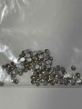(image for) Brown rhinestones, 3mm wide, approximately 100 pieces (sold in odd quantities)