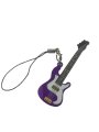 (image for) Guitar Mobile Strap, purple, electric guitar, acoustic guitar, music goods, men's, women's, gift, stylish, musical instrument mo