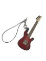 (image for) Guitar Mobile Strap, red, electric guitar, acoustic guitar, music goods, men's, women's, gift, stylish, musical instrument motif