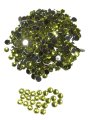 (商品画像) ●4mm● デコ用ストーン 2000粒 ライトイエロー ライン ハンドメイド ネイル キラキラ ビジュー パーツ DIY 工作 黄色