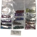 (image for) 5mm Decorative Stones, 14 Colors, Set of 100, for Line, Handmade Nails, Sparkling, Bijou Parts, DIY Crafts