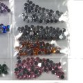(image for) 5mm Decorative Stones, 14 Colors, Set of 100, for Line, Handmade Nails, Sparkling, Bijou Parts, DIY Crafts