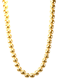(image for) 8mm Pearl Necklace Gold
