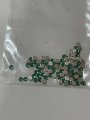 (商品画像) 端数売り グリーン ラインストーン 幅3mm 約100粒