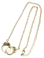 (image for) Hand Cuffs Necklace Gold