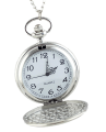 (image for) Mirror Silver Pocket Watch Necklace Elegant