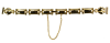 (image for) Bear Gold plated brass material heart watch belt 10mm