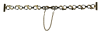 (image for) Snake Gold silver plated brass material watch belt 13mm