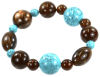 (image for) Wood Blue Brown Bracelet