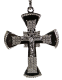 (image for) Cuban Chain Rosary Necklace Silver Accessories Men's Pendant Celebrity Church Accessories Cheap