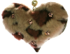 (image for) Bulky heart strap Adzuki
