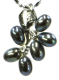 (image for) Fruits Pearl Necklace Black