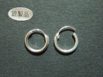 (商品画像) メンズ シルバー925 ピアス フープ 直径10mm silver925 sv925 人気 シンプル 安い 小ぶり 通販 セカンドピアス