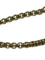 (image for) Gold chain necklace, simple design, chain for men and women accessories
