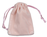 (image for) Flocking Jewelry Purse Pink
