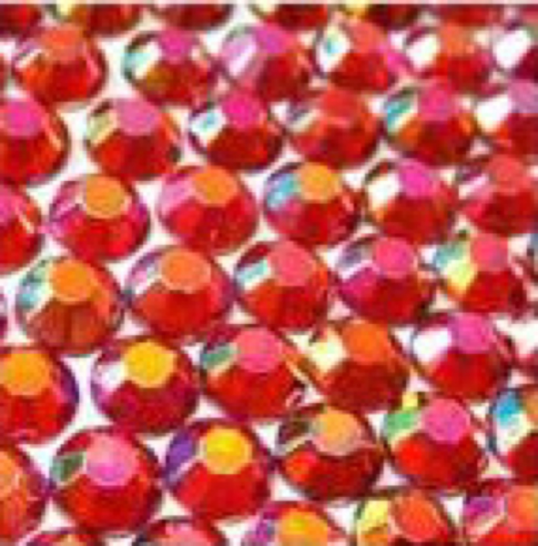5mm Acrylic Stone for Deco 2000drops Red