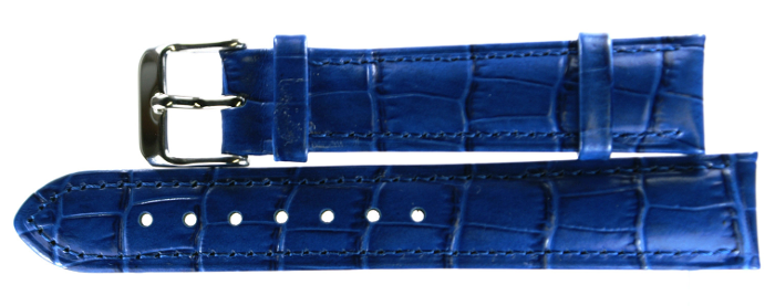 High-quality Wrist Watch Band 18mm Blue - Click Image to Close