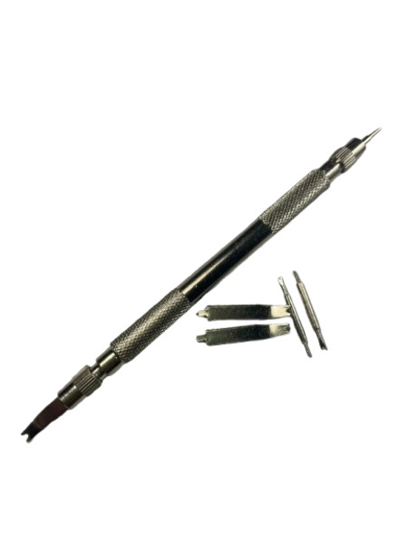 (image for) Watch Spring Bar Remover Tool Watch Band Replacement Repair Tool Strap Adjuster with Replacement Tips