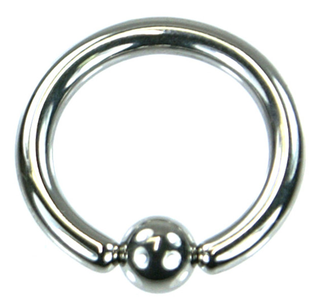 Stainless Steel body pierce 10G 14mm - Click Image to Close