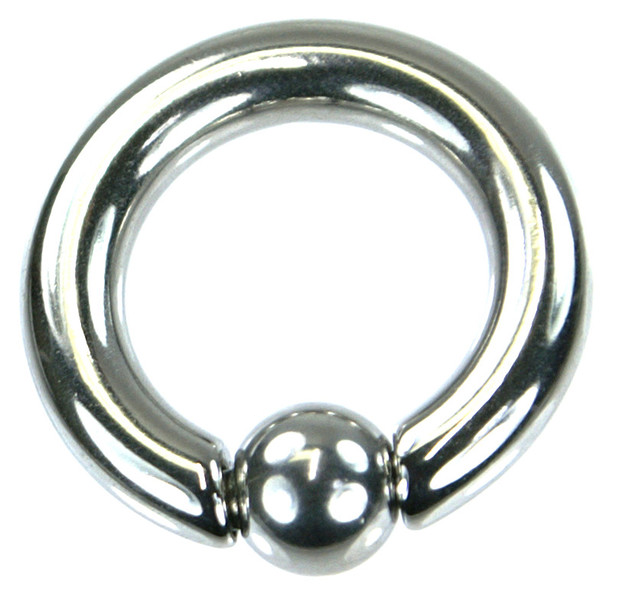 Stainless steel body piercing 6G 12mm
