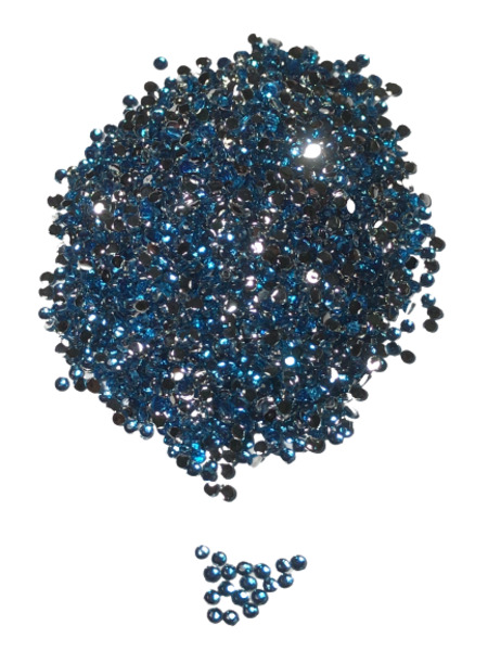 1.5mm Acrylic Stone for Deco 2000drops Right Blue