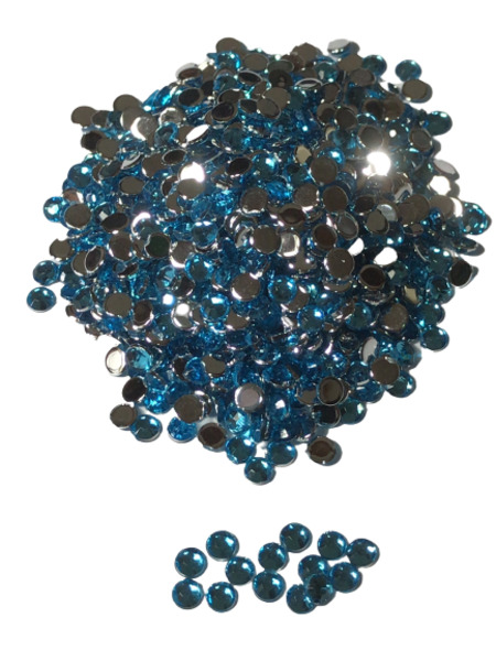 3mm Acrylic Stone for Deco 2000drops Right Blue